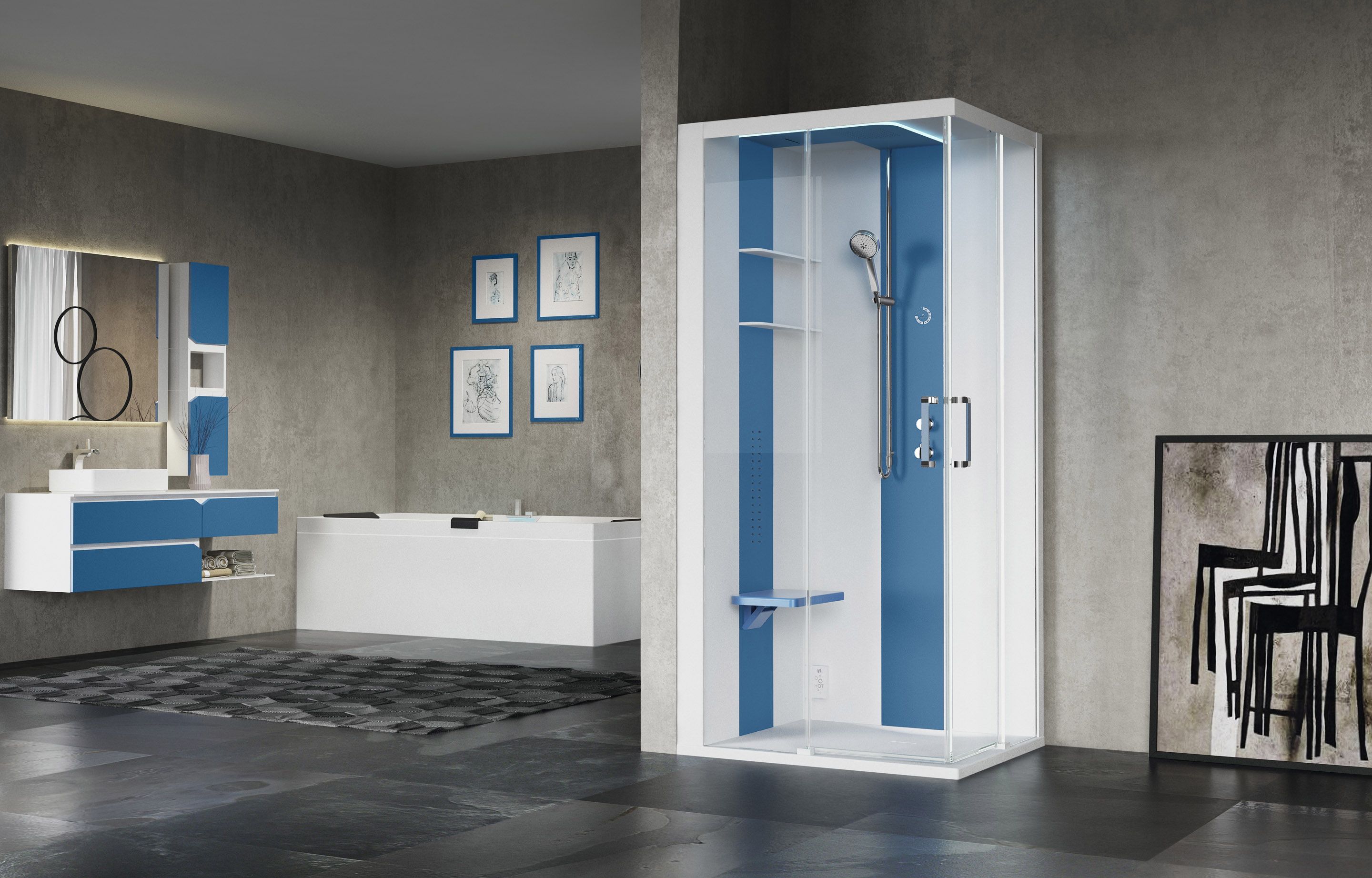 Cabine doccia - Skill A100X80