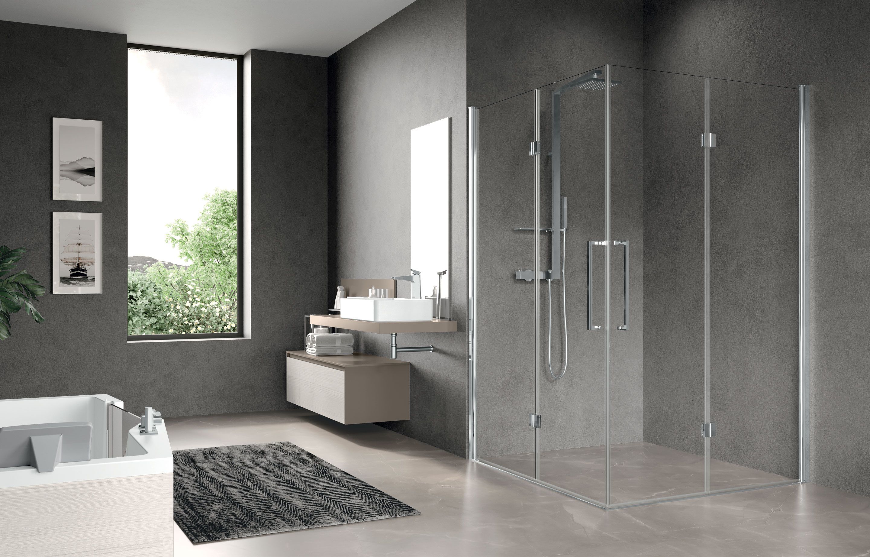 Shower enclosures - Young 2AS