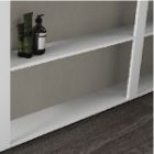 Frame bianco opaco + Tortora